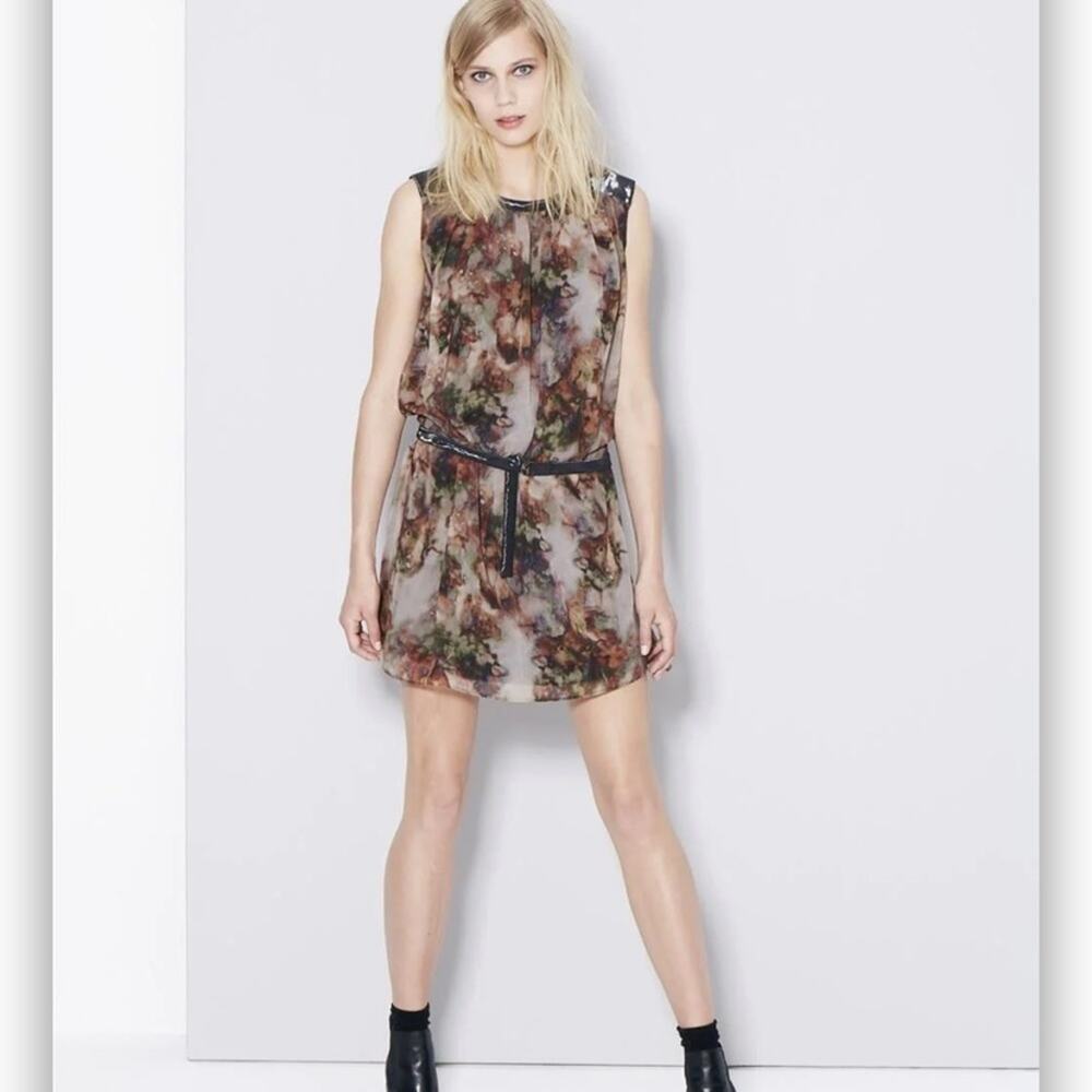 Cop.Copine Concorde Robe‎ sleeveless dress US Small Retail $400 Designer